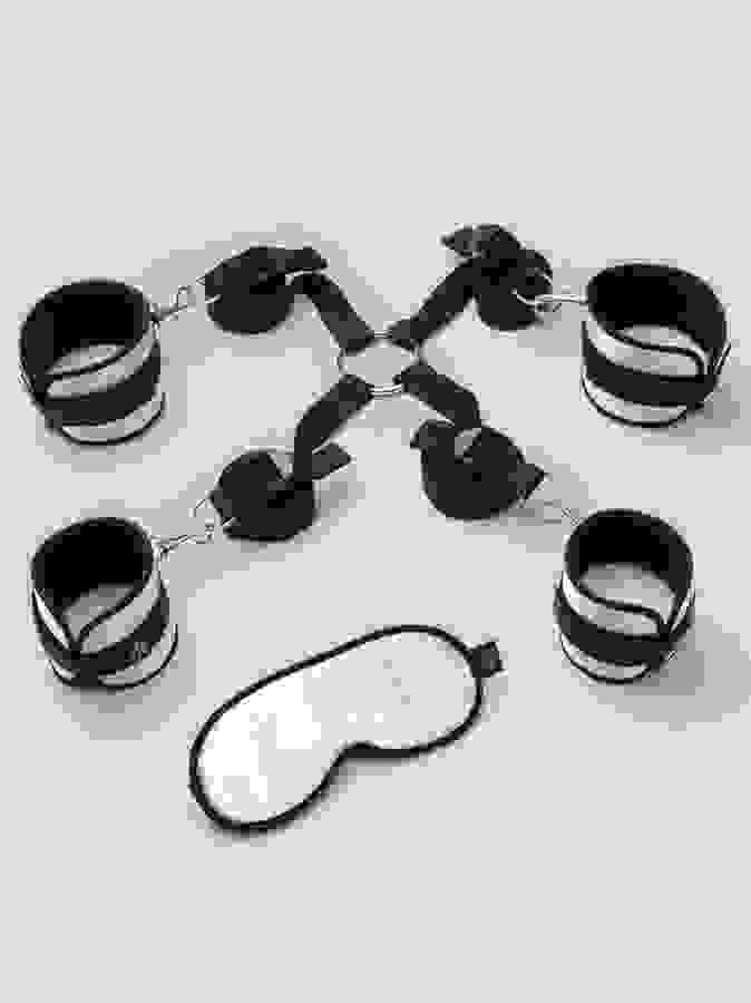 Fifty Shades of Grey Hard Limits Bed Restraint Kit, Silver, hi-res